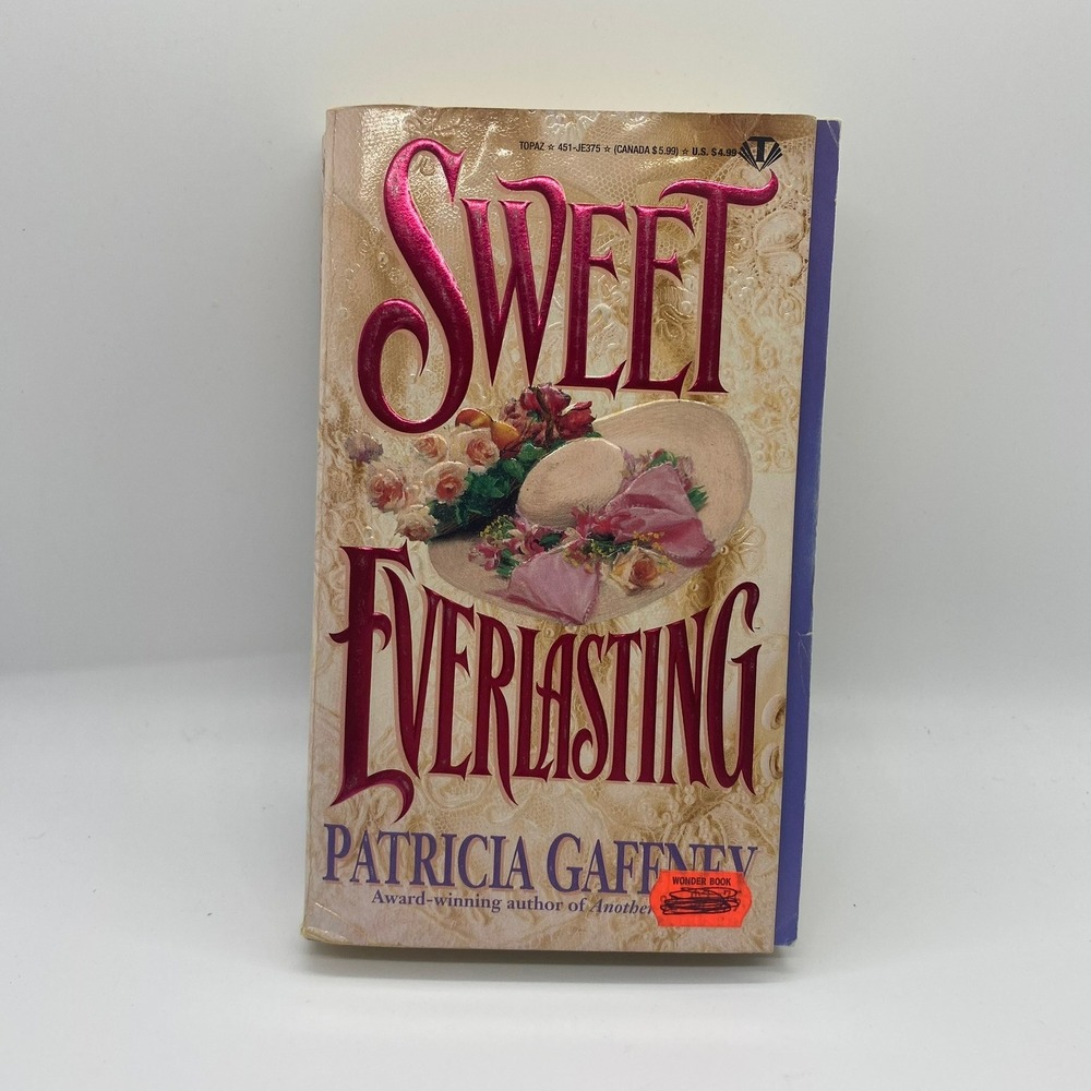 Topaz Sweet Everlasting Patricia Gaffney Paperback Good Historical Romance 1993